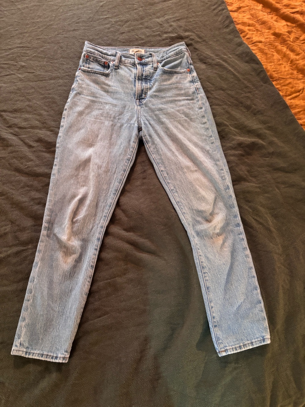 Madewell Perfect Vintage Jean Light Wash Denim Jeans